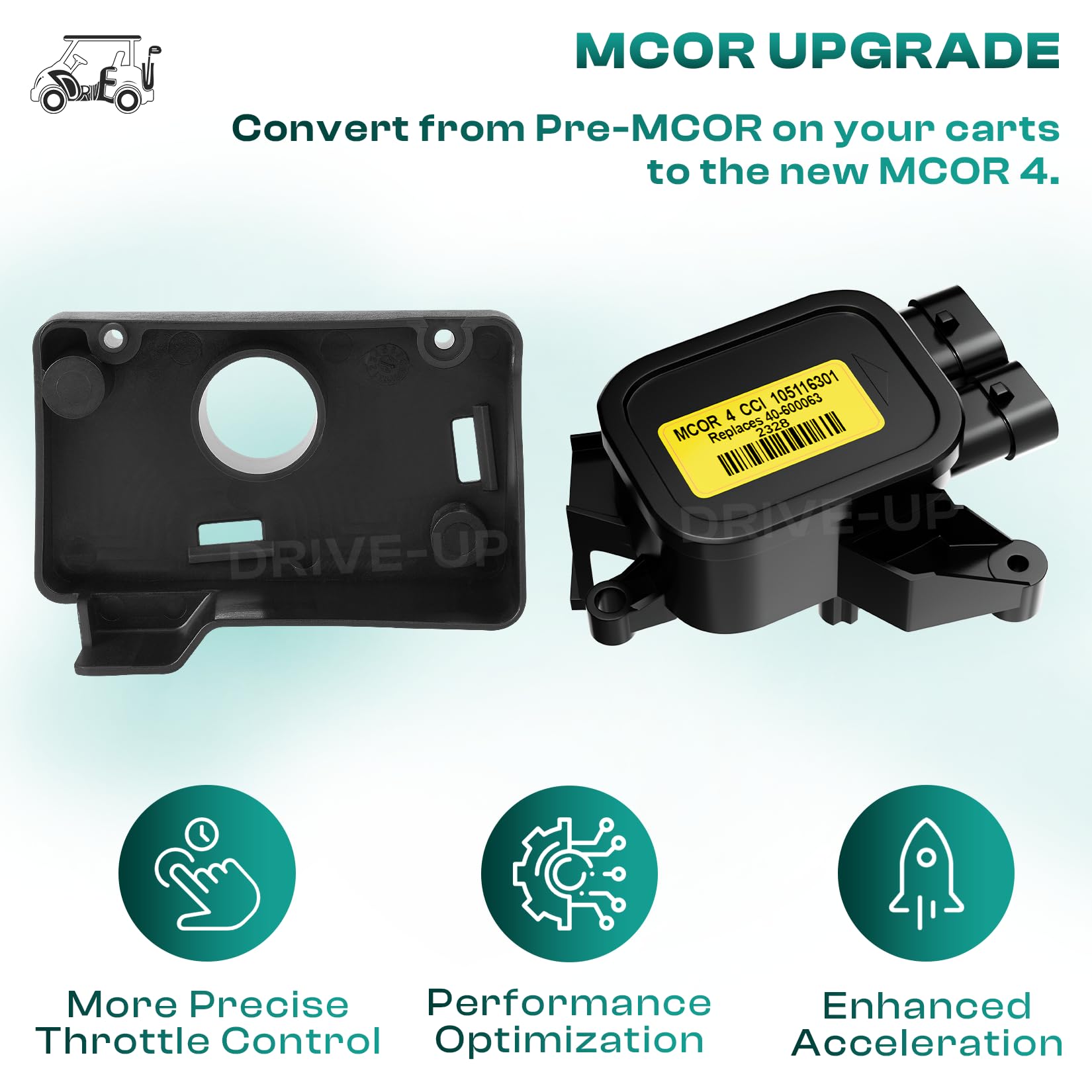 Amazon.com : DRIVE UP Golf Cart Pre-MCOR to MCOR4 Conversion Kit